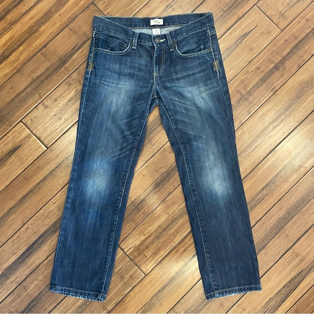 Women’s gap Y2K straight leg cropped denim size 28